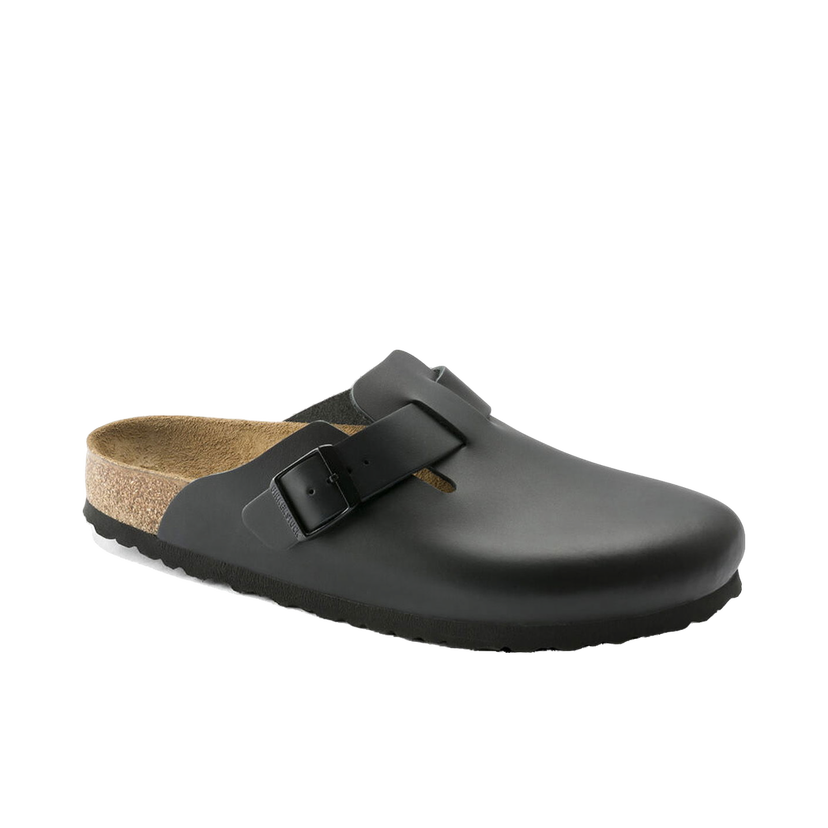 Tenisice i cipele Birkenstock Boston Natural Leather Crna | 60193