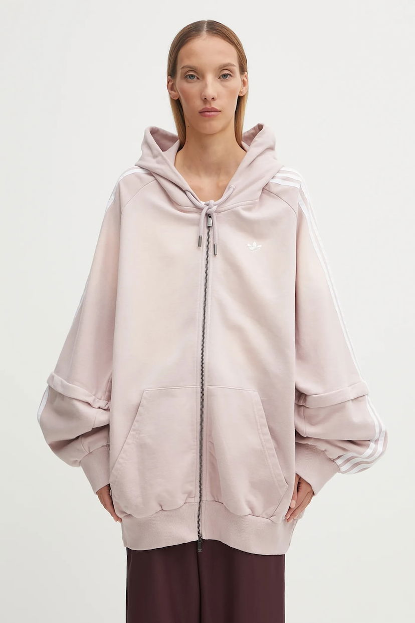 Dukserice adidas Originals adidas Originals Oversized Hoodie Ružičasta | KE9804