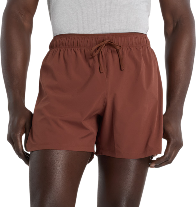 Kratke hlače New Balance RC Running Shorts 5-inch Inseam Smeđa | ms41286-rok