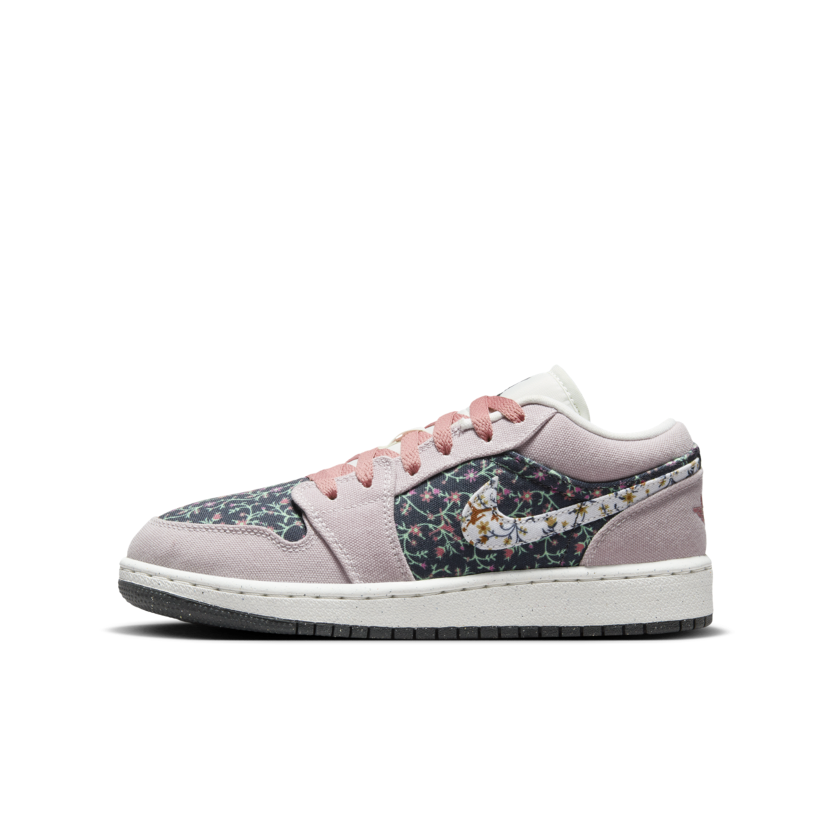 Tenisice i cipele Jordan Air Jordan 1 Low SE "Canvas Floral" GS Ružičasta | FJ3445-001, 0