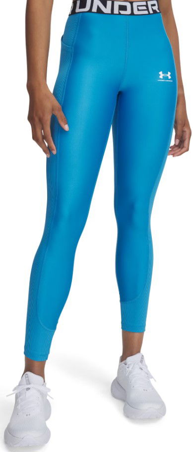 Tajice Under Armour Under Armour HeatGear Rib Leggings Plava | 1388693-452