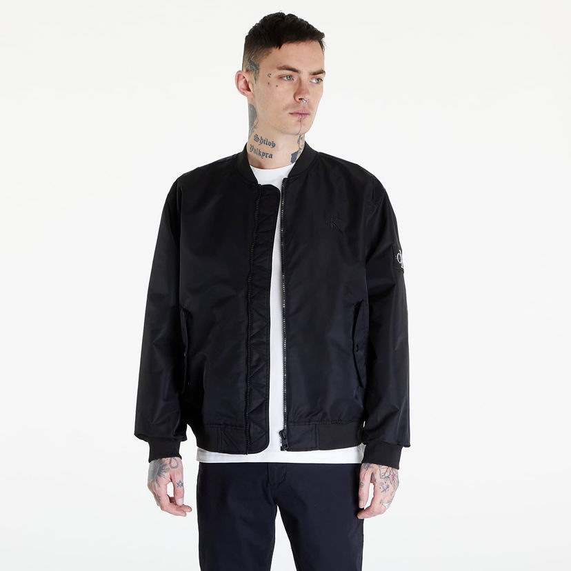 Bomber jakna CALVIN KLEIN Bomber Jacket Black Crna | J30J325110 BEH