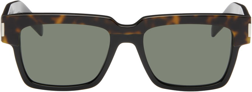 Sunčane naočale Saint Laurent Tortoiseshell Square Sunglasses Smeđa | SL 732 VADIM-003