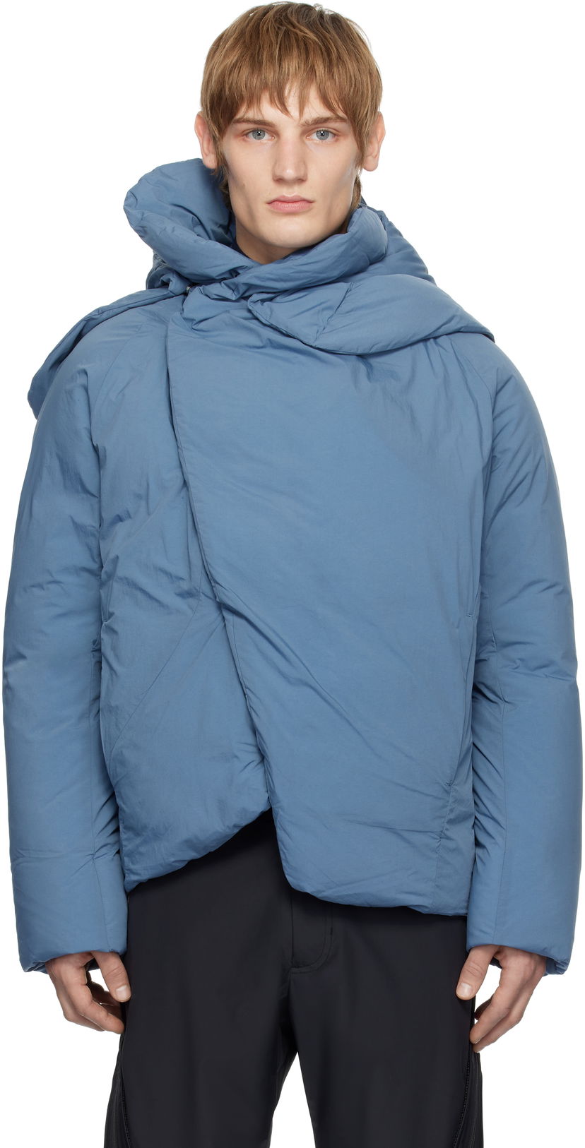 Pernata jakna Post Archive Faction (PAF) 7.0 Center Down Jacket Plava | 7.0 ODC-BL