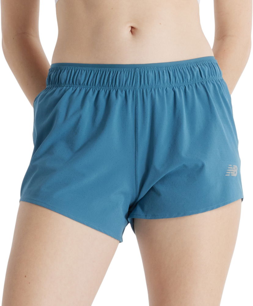 Kratke hlače New Balance RC Short 3" Tirkiz | ws41286-tei