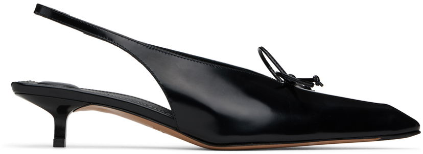 Tenisice i cipele Jacquemus Les Sculptures 'Les slingbacks Cubisto basses' Heels "Black" Crna | 24E241FO138-4036