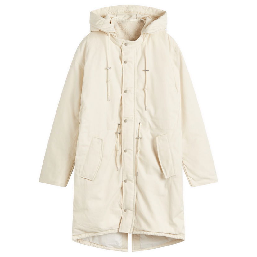 Parka adidas Originals Coach Jacket With Fleece Lining Bijela | JJ2928