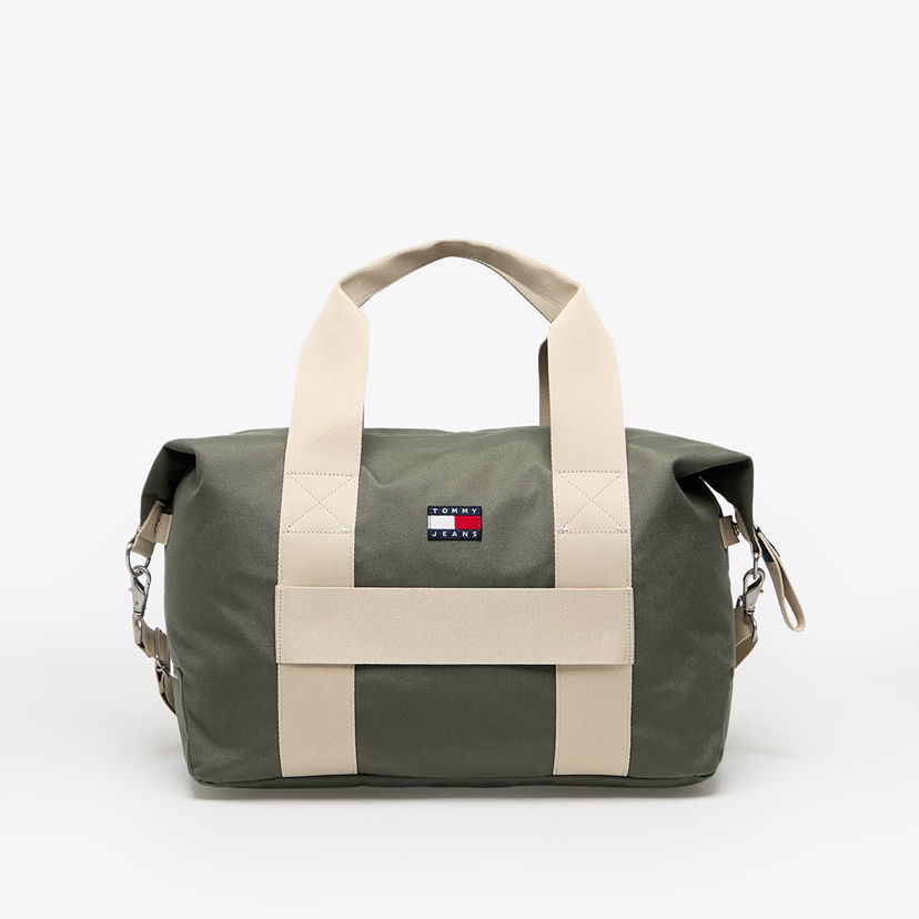 Putna torba Tommy Hilfiger Tommy Jeans Retro Cool Duffle Bag Zelena | AM0AM13325 MRH