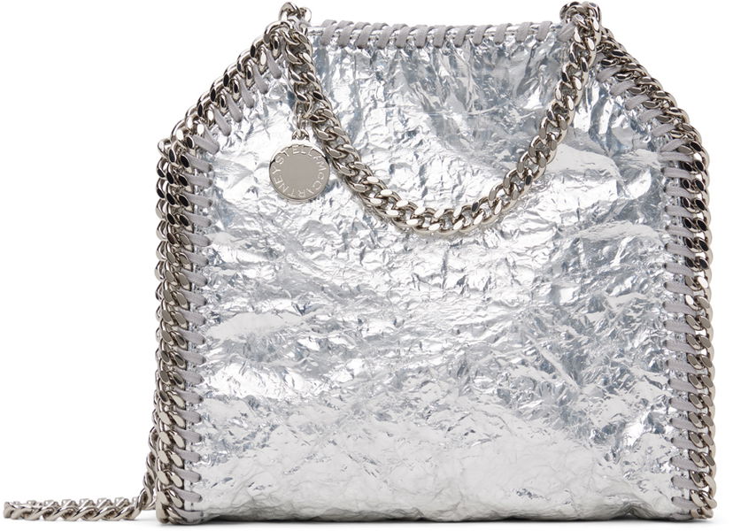 Tote bag Stella McCartney Limited Edition Falabella Tiny Tote Bag Metalik | 391698WP0453