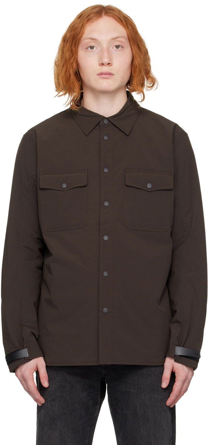 Košulja rag & bone Rag & Bone Jack Overshirt Smeđa | MBW22H23321WML