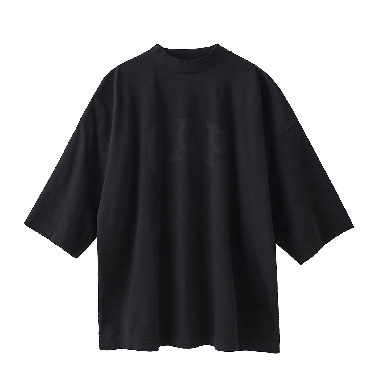 Majica kratkih rukava GAP Engineered by Balenciaga Dove 3/4 Sleeve Tee Crna | 471286-02, 0