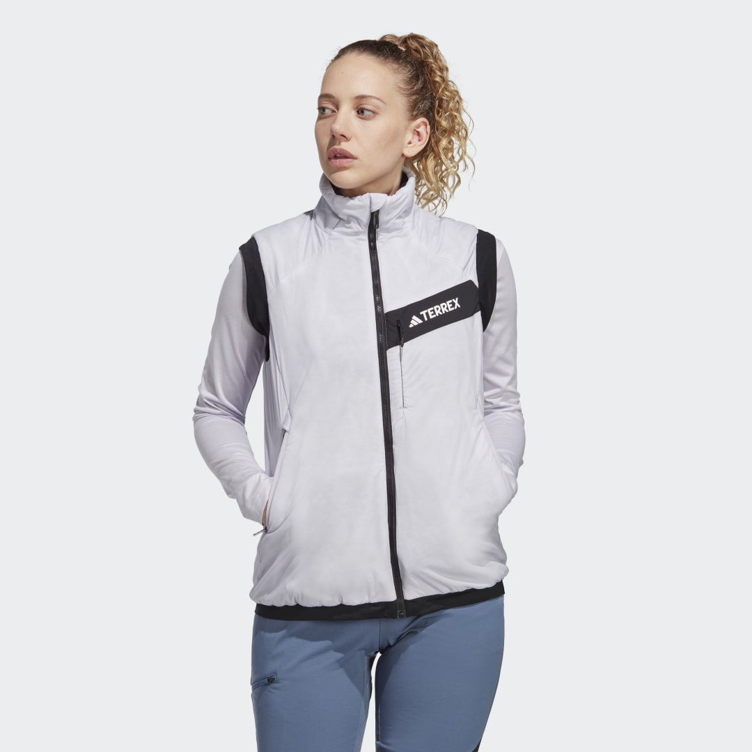 Prsluk adidas Performance Vest Techrock Stretch PrimaLoft Siva | HY4142, 0