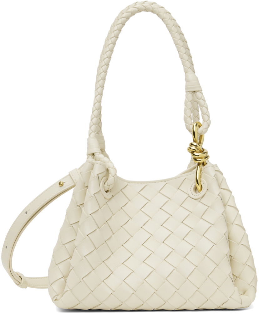 Ručna torbica Bottega Veneta Small Andiamo Bag Bijela | 796569 VCPPT