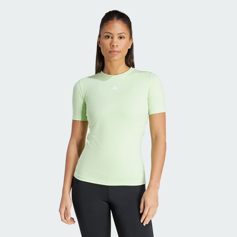 Majica kratkih rukava adidas Performance Techfit Training Tee Zelena | IT6742