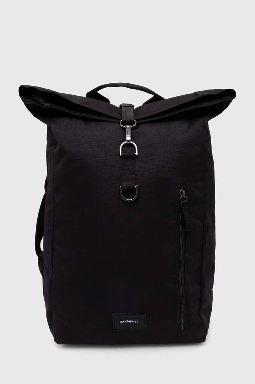 Ruksak Sandqvist Dante Vegan Backpack Crna | SQA2397