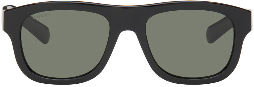 Sunčane naočale Gucci Black Oval Sunglasses Crna | GG1509S-001
