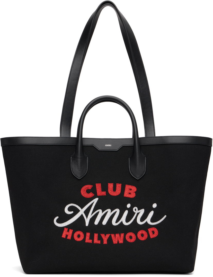 Tote bag AMIRI Amiri 'Club Amiri' Canvas Tote Bag Crna | AMBGTO1016