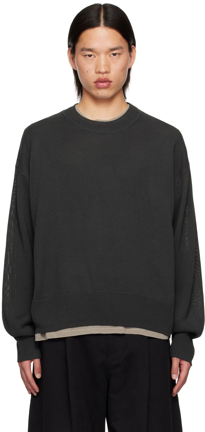 Džemper Studio Nicholson Studio Nicholson Kami Sweater Zelena | KAMI SNM - 1195