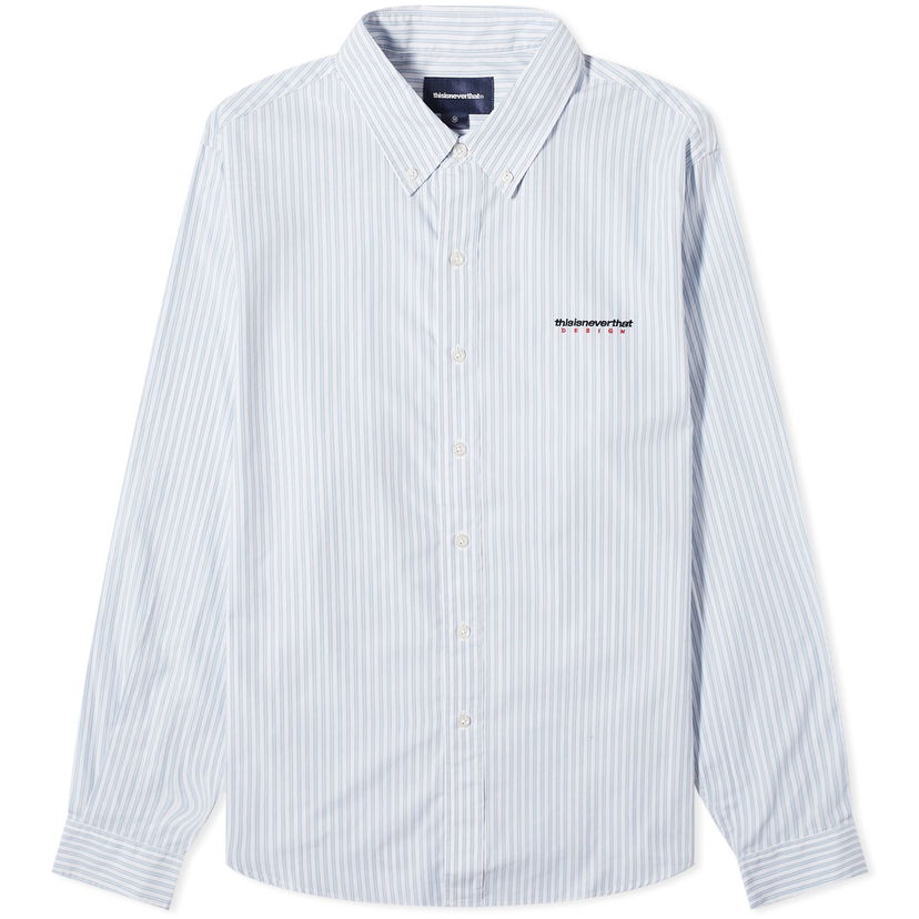 Košulja thisisneverthat thisisneverthat DSN Striped Shirt, Size Large Plava | TN241WSHTL02-BLU