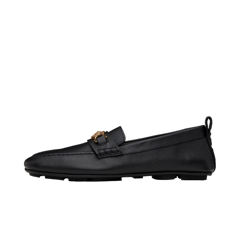 Tenisice i cipele Versace Leather Driver Loafers Crna | 1017072_1A12110