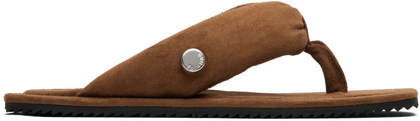 Kupaći kostimi The Attico Attico Indie Flip-Flops Smeđa | 250WSH00797 LBT007AA