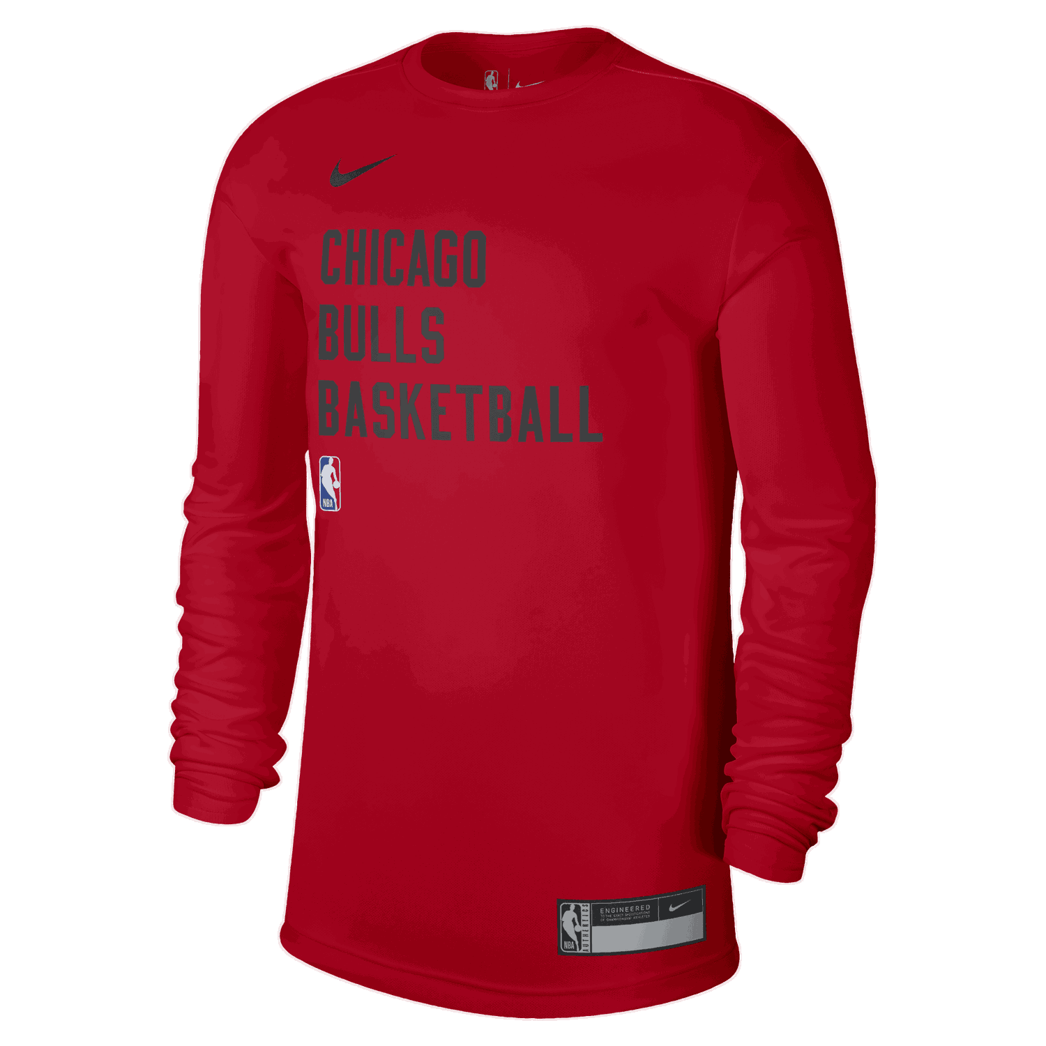Majica kratkih rukava Nike Dri-FIT NBA Chicago Bulls Crvena | FD9944-657, 0