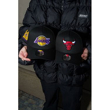 Kapa New Era Chicago Bulls NBA Side Patch 9FORTY A-Frame Adjustable Hat Crna | 60595220, 10