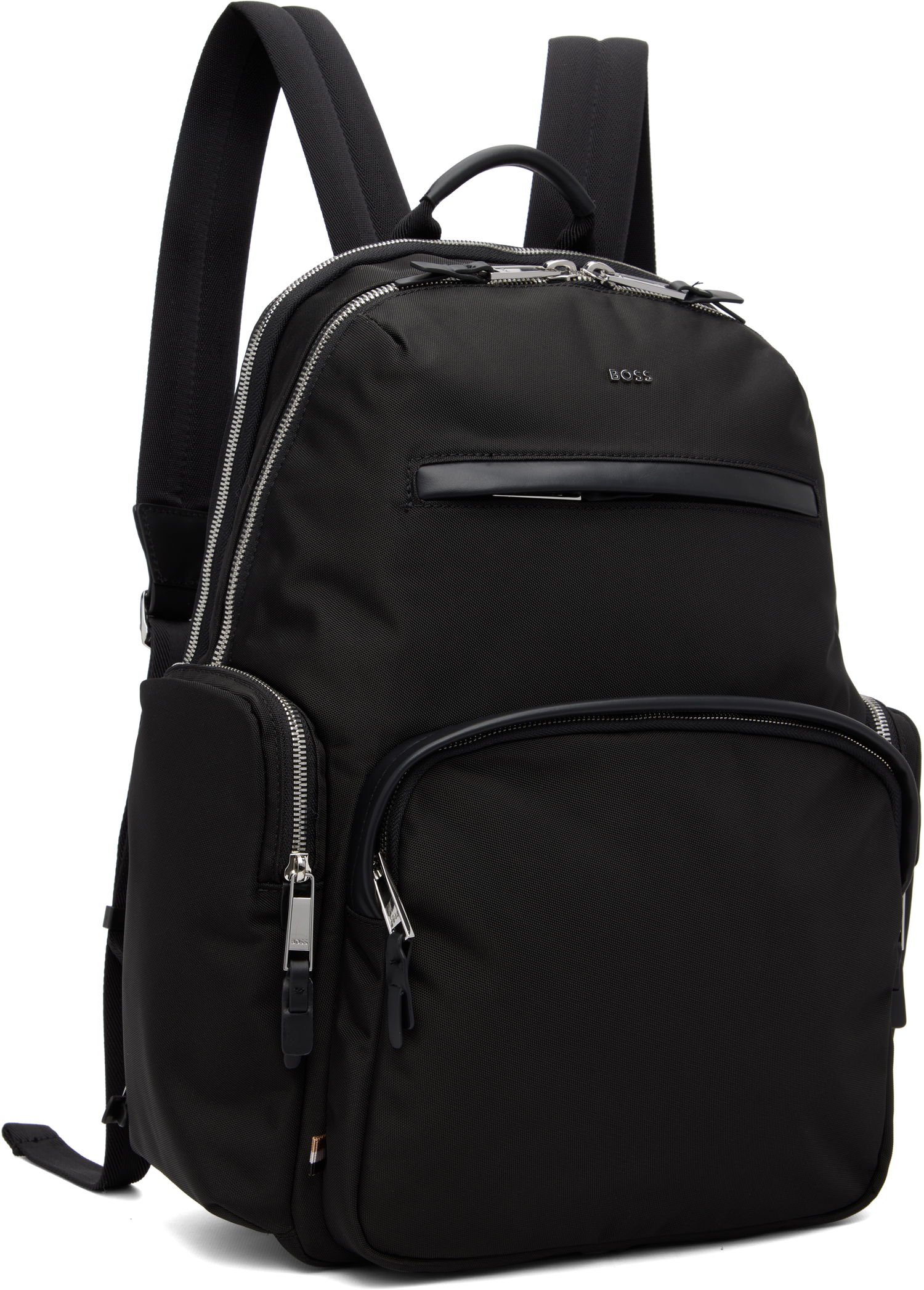 Ruksak BOSS Canvas Backpack Crna | 50536485, 1