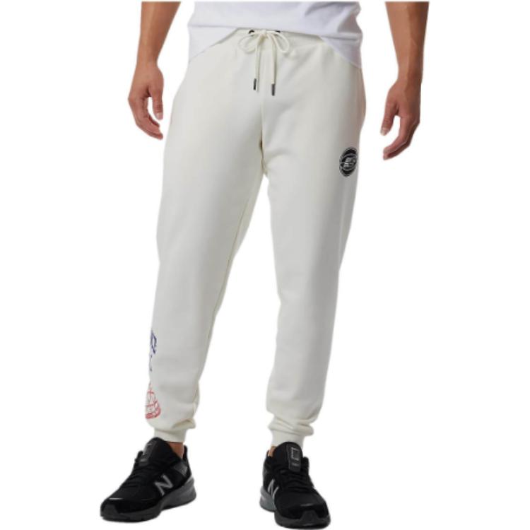Trenirka New Balance Hoops Merged Eras Sweatpants Bijela | MP21594-RCA
