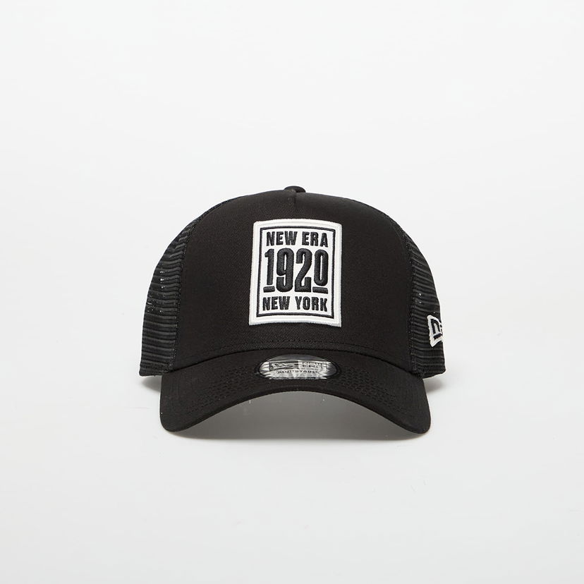 Kapa New Era New Era New York 9FORTY A-Frame Essential Patch Trucker Cap Crna | 60691076