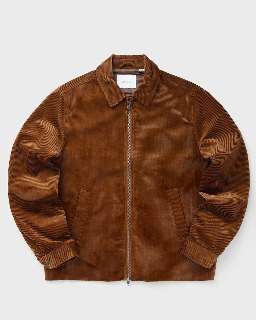 Jakna Les Deux Corduroy Coach Jacket Smeđa | 1000383-819