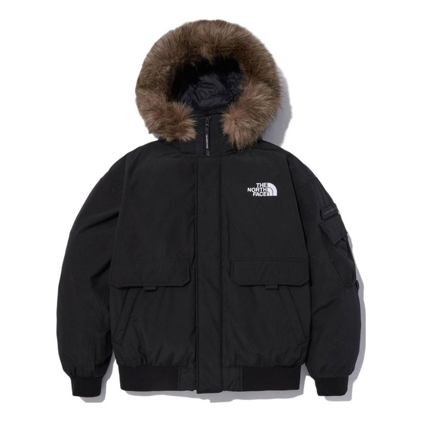 Bomber jakna The North Face Logo Polar Air Down Bomber Jacket Crna | NJ1DN86A