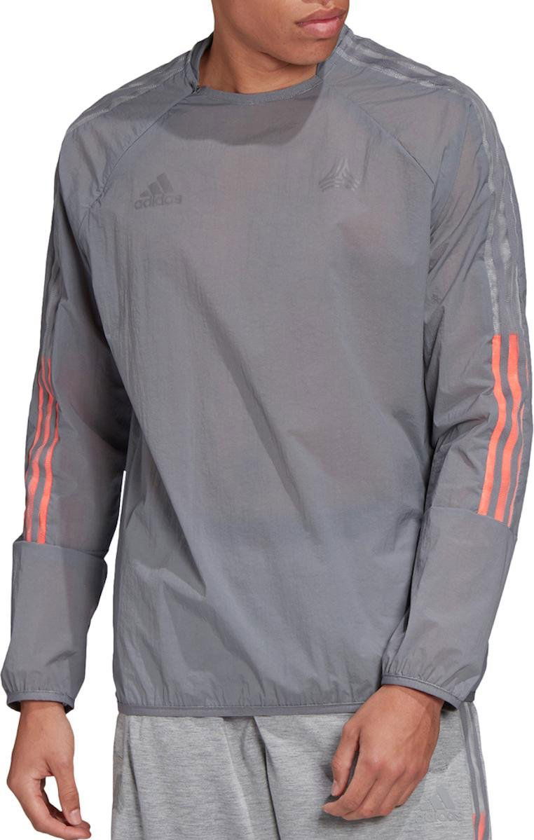 Vjetrovka adidas Performance Sportswear TAN ADV PISTE Sweatshirt Siva | fp7912