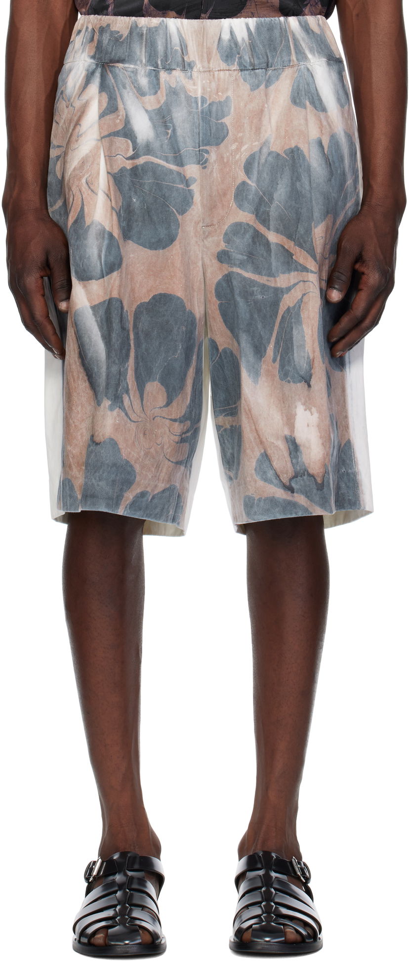 Kratke hlače Dries Van Noten Dries Van Noten Printed Shorts Višebojno | 251-020966-1522