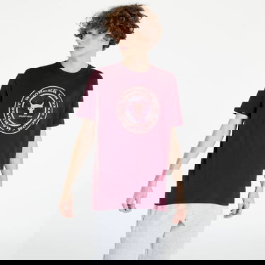 Majica kratkih rukava Under Armour Project Rock Globe Tee Tamnocrvena | 1373746-600, 0