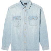 Košulja John Elliott Princetown Denim Work Shirt Plava | E093G105570A, 1