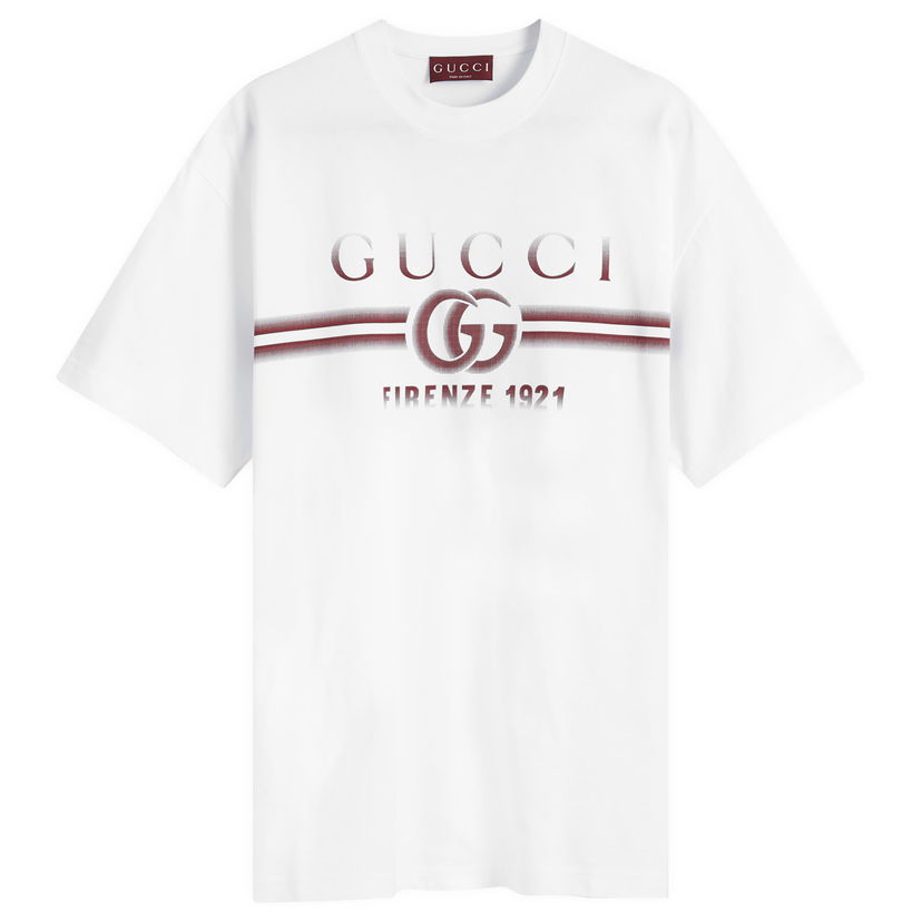 Majica kratkih rukava Gucci Interlocking Logo T-Shirt Bijela | 785345-XJGKJ-9541