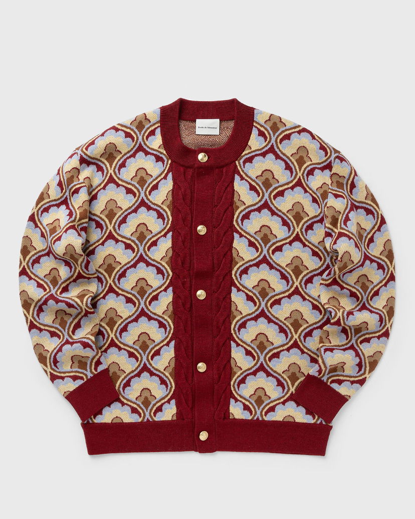 Džemper Drôle de Monsieur Drole de Monsieur Le Tapisserie Cardigan Crvena | G-CA134-WO021-RD