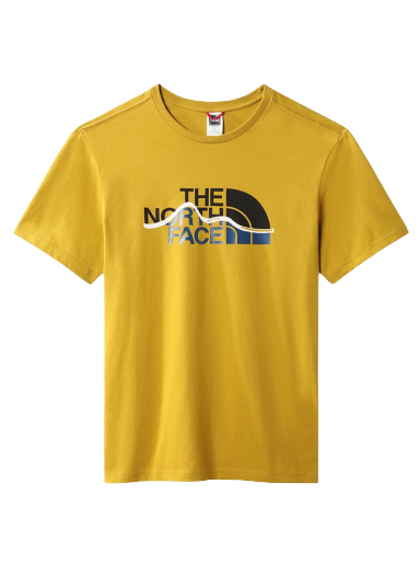 Majica kratkih rukava The North Face Mountain Line T-shirt Žuta | NF0A7X1N76S