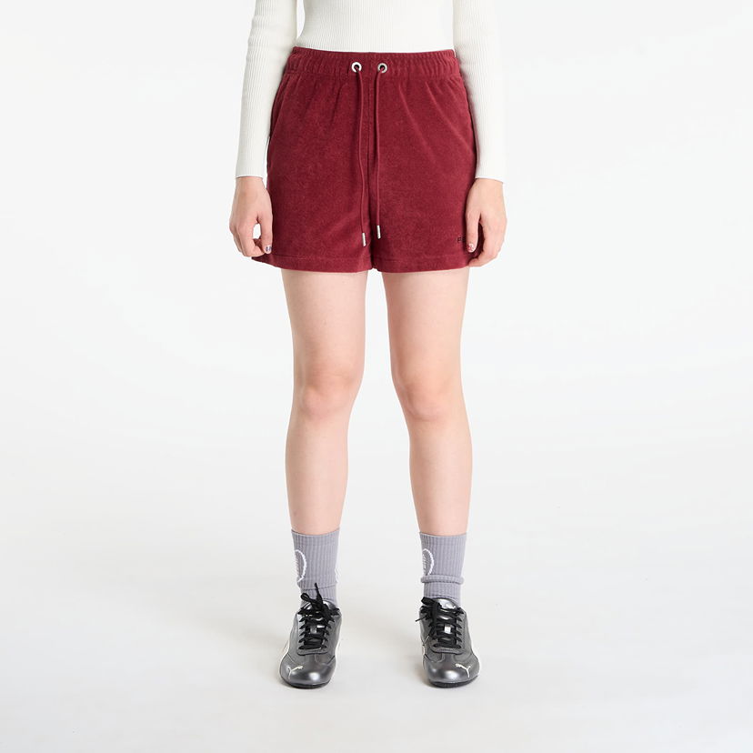 Kratke hlače Puma FENTY Towel Terry Track Short Team Tamnocrvena | 63540590