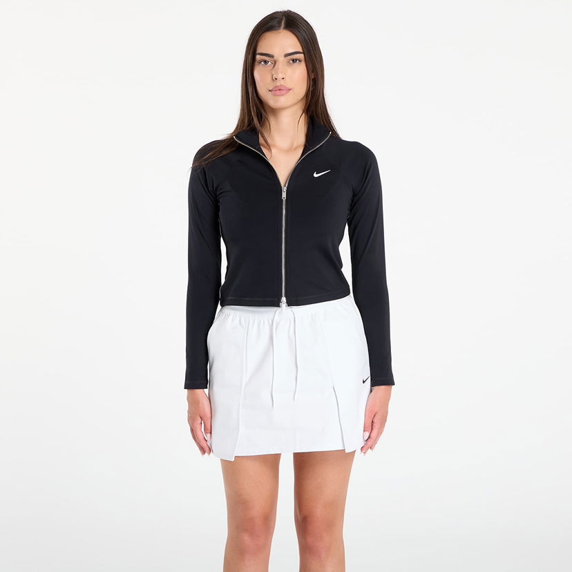 Jakna Nike Sportswear Crop Top Jacket Crna | IH4058-010
