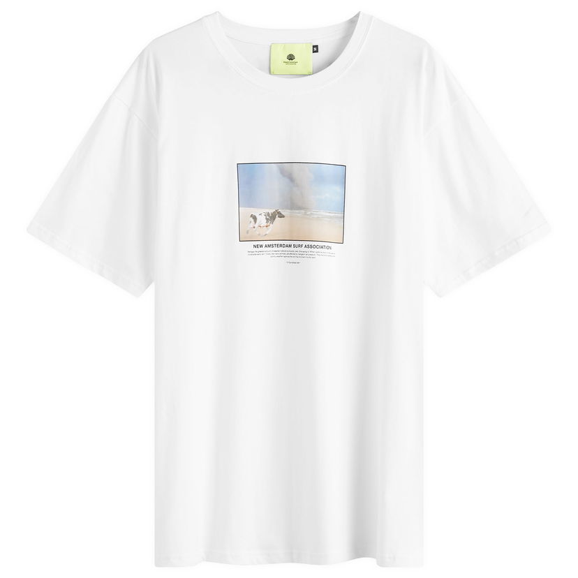 Majica kratkih rukava New Amsterdam Surf Association New Amsterdam Cow T-Shirt Bijela | 2402139002