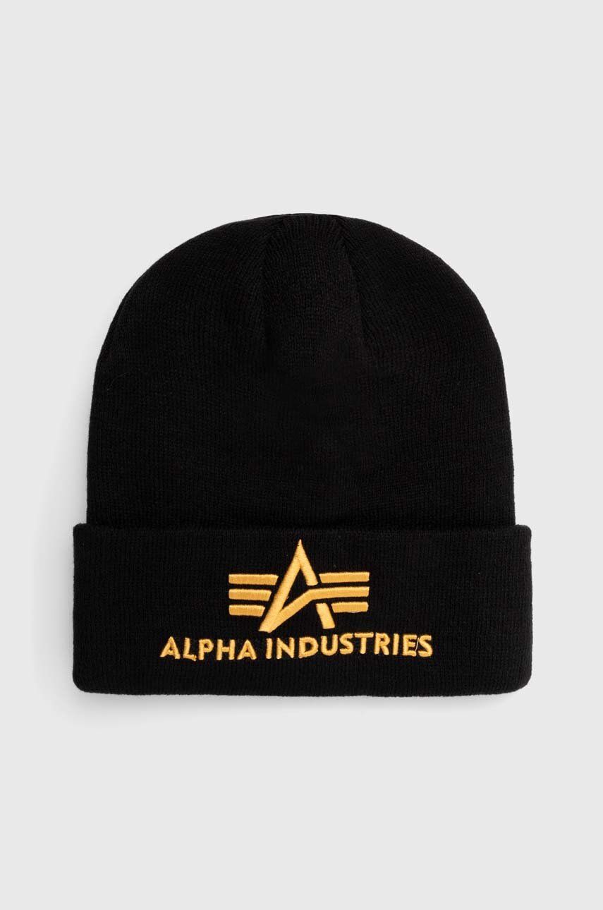 Kapica Alpha Industries 3D Beanie Crna | 168910.583, 0