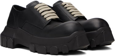 Tenisice i cipele Rick Owens Rick Owens Hollywood Bozo Tractor Derbys Crna | RU02E1884 LOO, 3