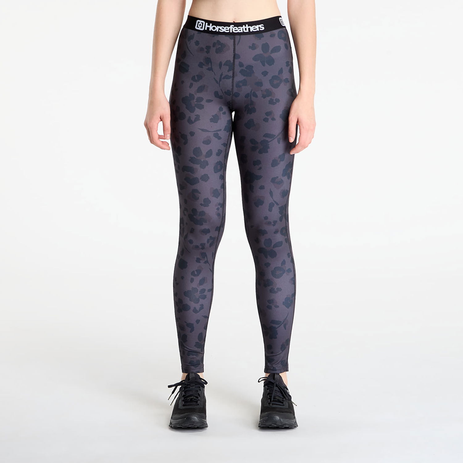 Tajice Horsefeathers Mirra Floral Cheetah Leggings Siva | SW960C, 0