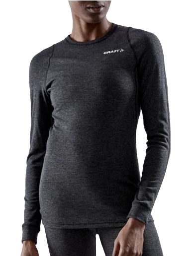 Majica kratkih rukava Craft Core Wool Merino Tee Crna | 1911548-998000