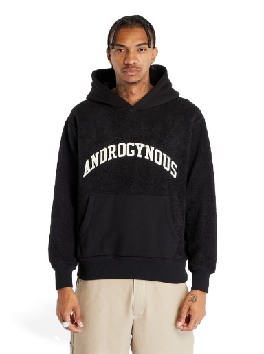 Dukserice Pleasures Androgynous Hoodie Black Crna | P23F034 BLACK