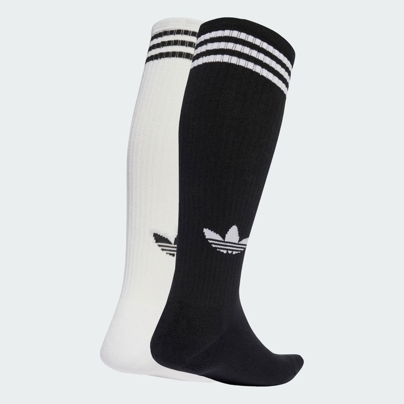Čarape adidas Performance 3-Stripes Knee Socks - 2 Pairs Bijela | JV7413