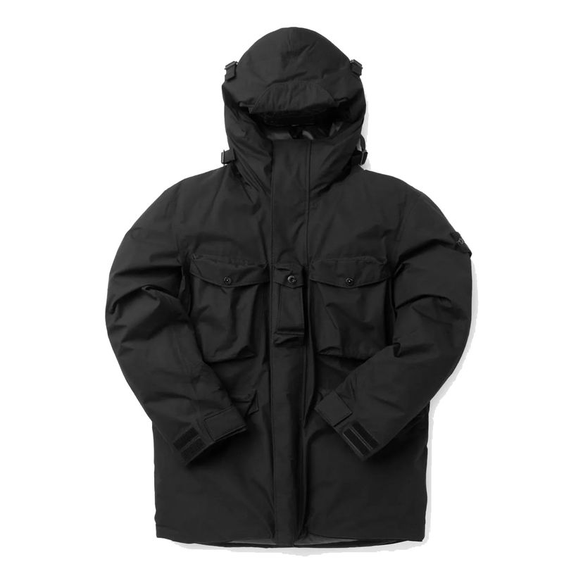 Parka Stone Island Ripstop Gore-tex Down Jacket Crna | 751540330-V0029