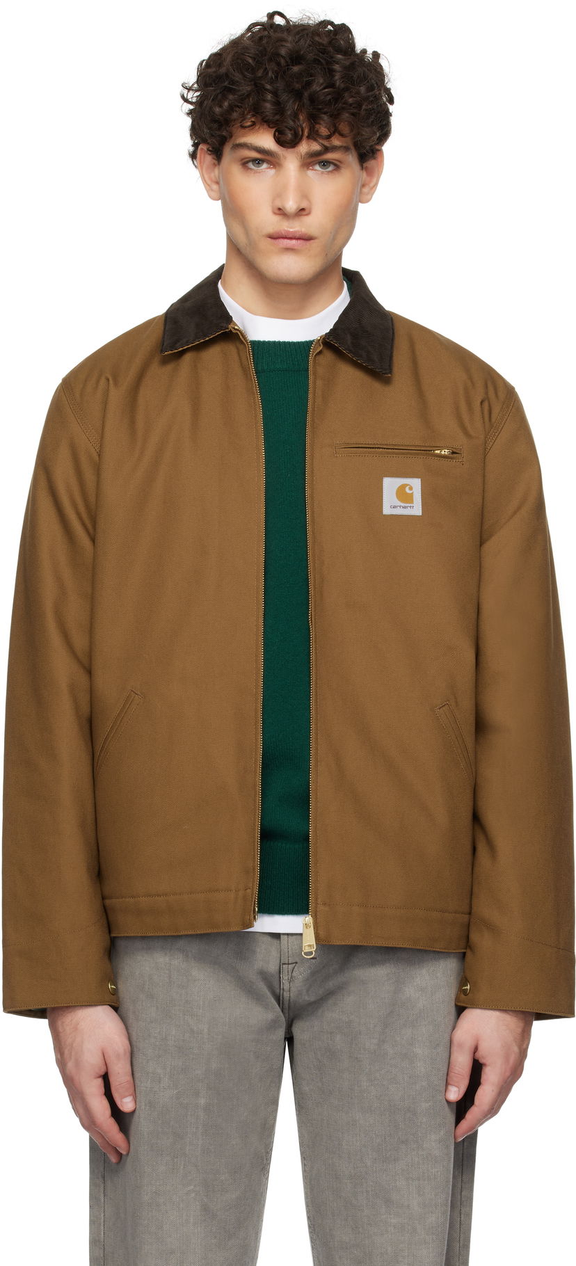 Jakna Carhartt WIP Detroit Winter Jacket Smeđa | I015264